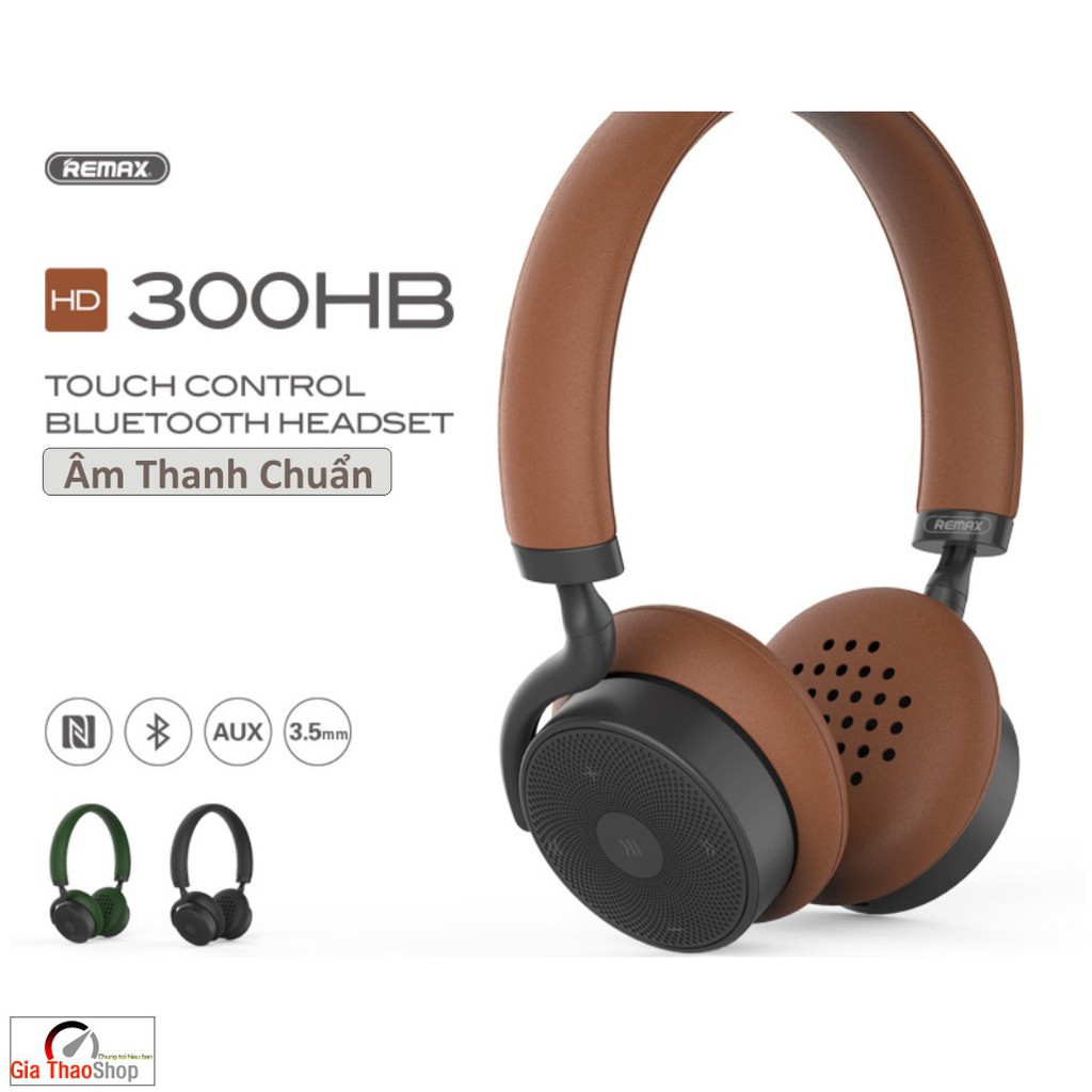 Tai Nghe Bluetooth Remax RB - 300HB Âm Thanh HD, Bảo Hành 6 Tháng