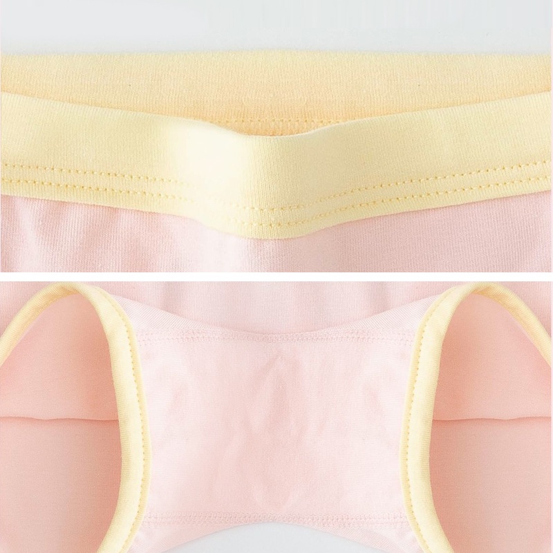 [THOMAS KIDS] 5 cái 3-12 tuổi Đồ lót Boxer trẻ em Bông tinh khiết Tiếng Anh Mẫu bảng chữ cái Quần lót Boxer cho Bé gái Bé trai