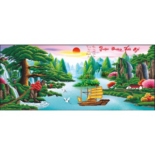 Tranh đính đá thuận buồm xuôi gió 88621