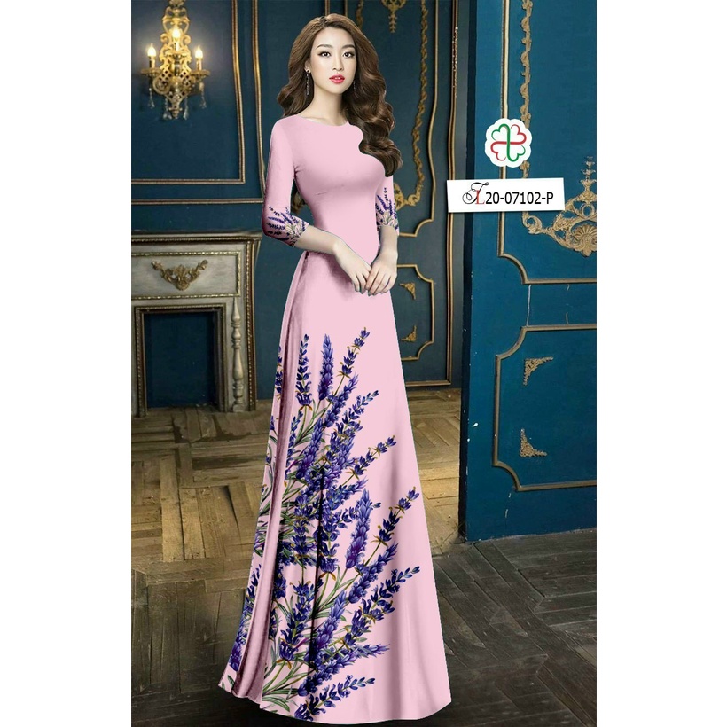 ÁO HOA LAVENDA ĐỦ SIZE