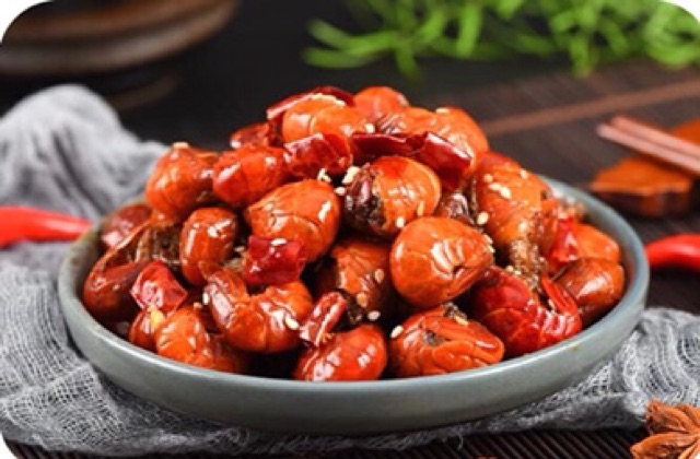 Tôm hùm đất sốt cay
