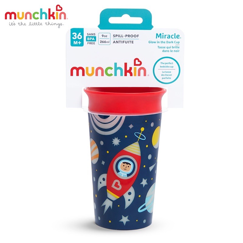 CỐC 360 ĐỘ CHỐNG ĐỔ PHÁT SÁNG MUNCHKIN 266ML