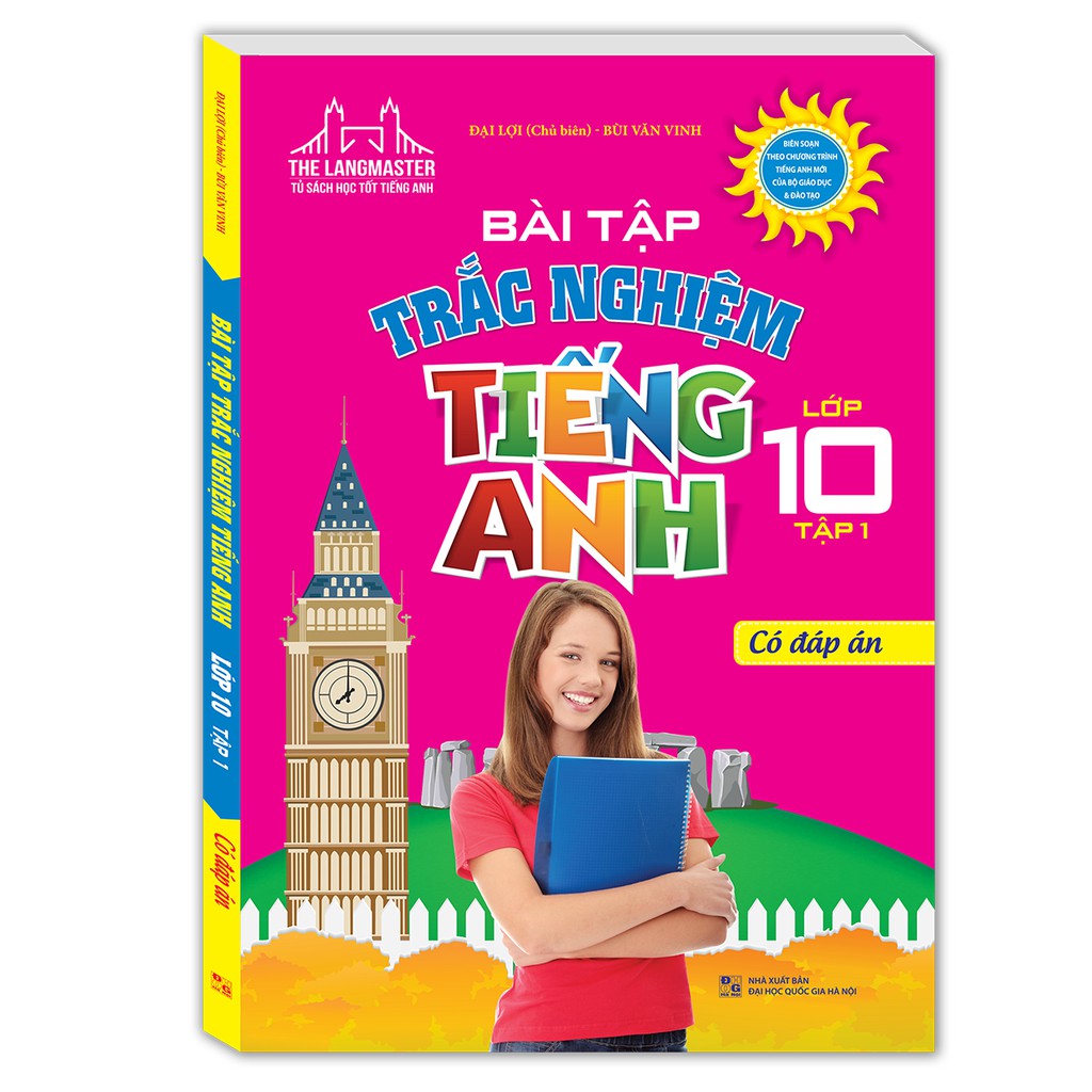 Sách - Bài tập trắc nghiệm tiếng Anh lớp 10 tập 1-Có đáp án