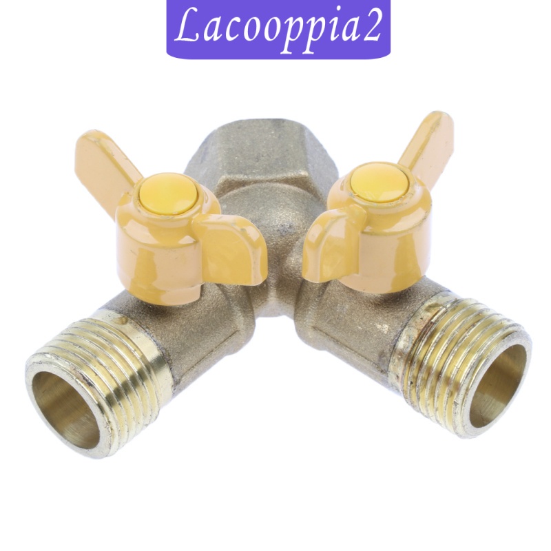 Van Chia Hai Đầu Bằng Đồng Thau Cho Bình Gas Lacooppia2