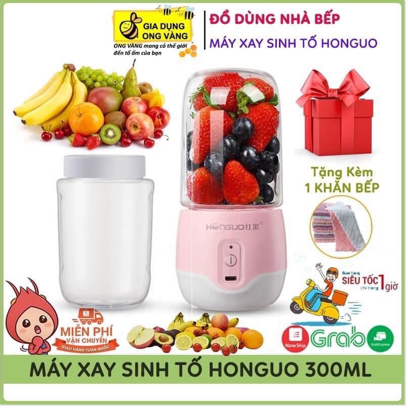 Máy xay sinh tố sạc điện kiểu mới 2021 - Siêu bền, nhỏ gọn cho bạn một sức khỏe tuyệt vời