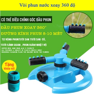 Vòi phun nước tưới cây, làm mát mái tôn xoay 360 độ,Tặng kèm đầu nối