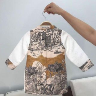 Áo dài cách tân bé trai