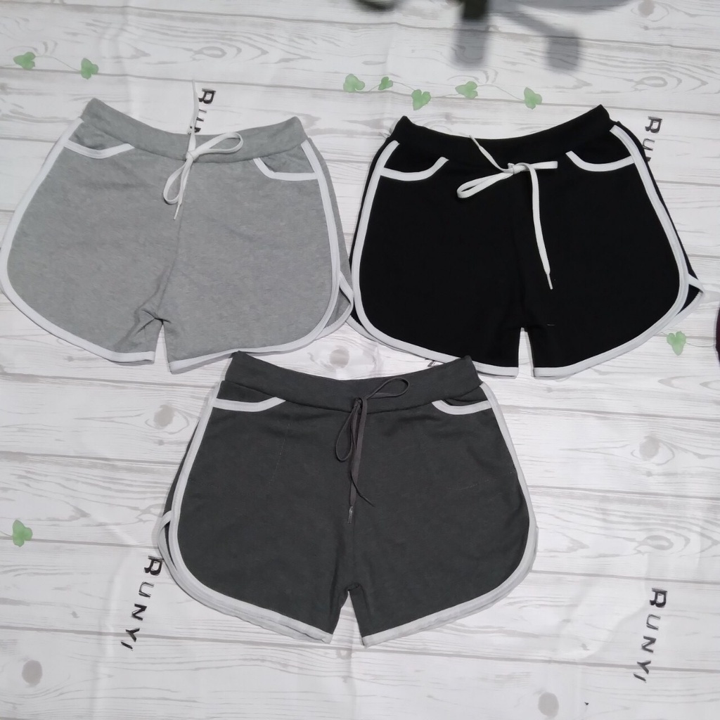 Quần đùi nữ vải thun đủ màu mặc nhà thoáng mát thoải mái trẻ trung thời trang