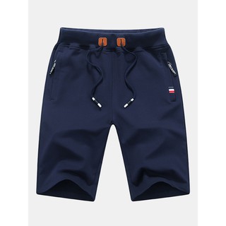 (Xịn xò) Quần short nam phối da JOIN COLLECTIONS (dày dặn, mát mẻ)