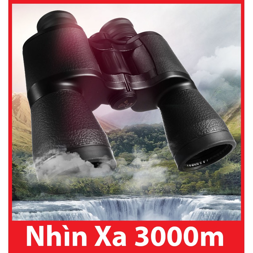 Ống Nhòm 2 mắt Quân Đội Nga BAIGISH 20x50 nhìn xa 3000m Hàng Cao Cấp