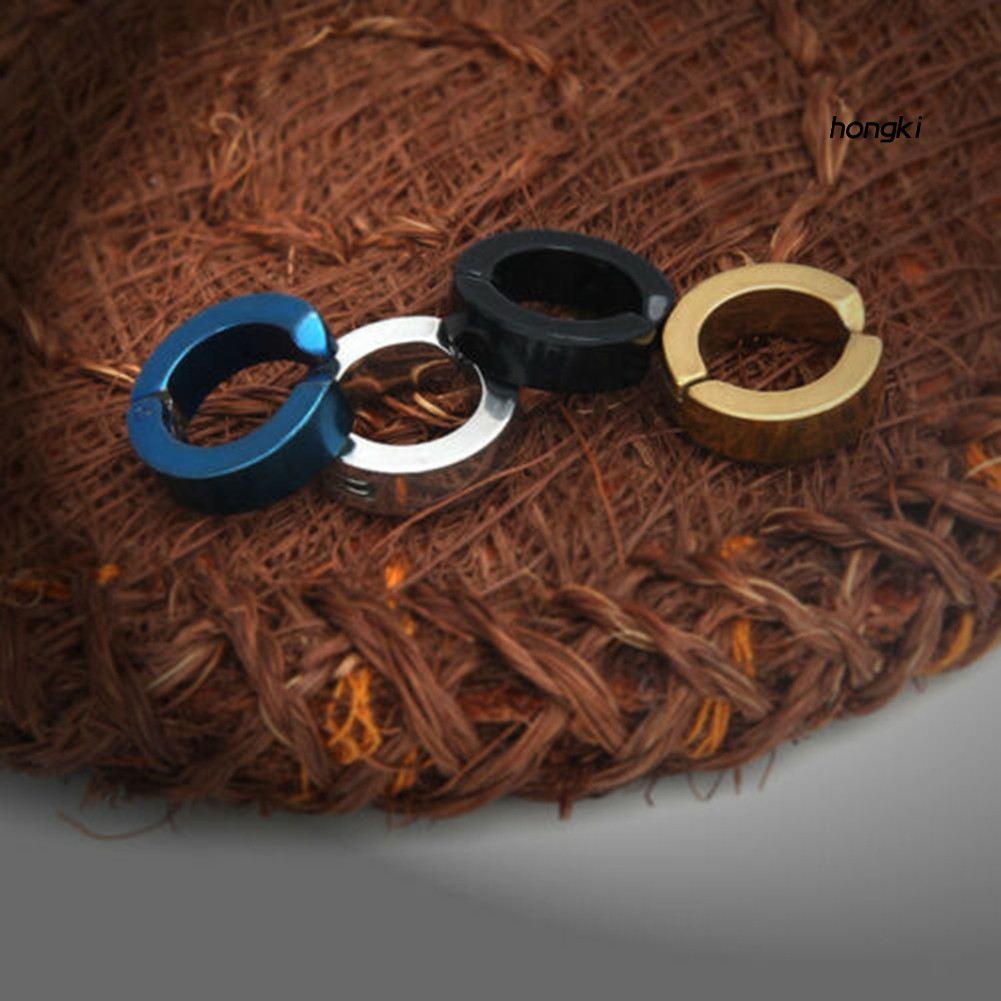 1 Khuyên Tai Titan Không Cần Xỏ Lỗ Thời Trang Cho Nam