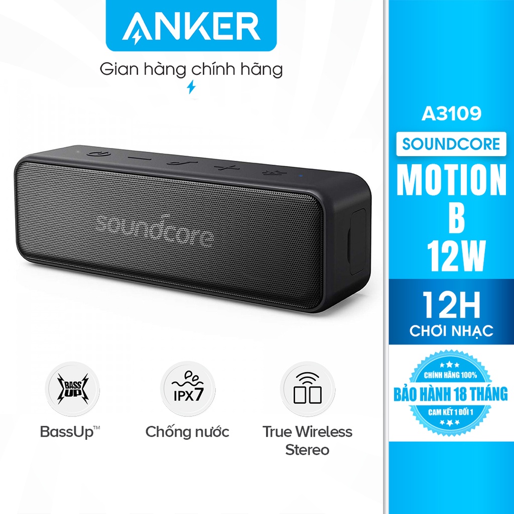 [Mã ELHACE giảm 4% đơn 300K] Loa bluetooth ANKER SoundCore Motion B - A3109