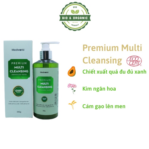 Sữa rửa mặt dịu nhẹ làm sạch sâu và giúp giảm nhờn Premium Multi Cleansing