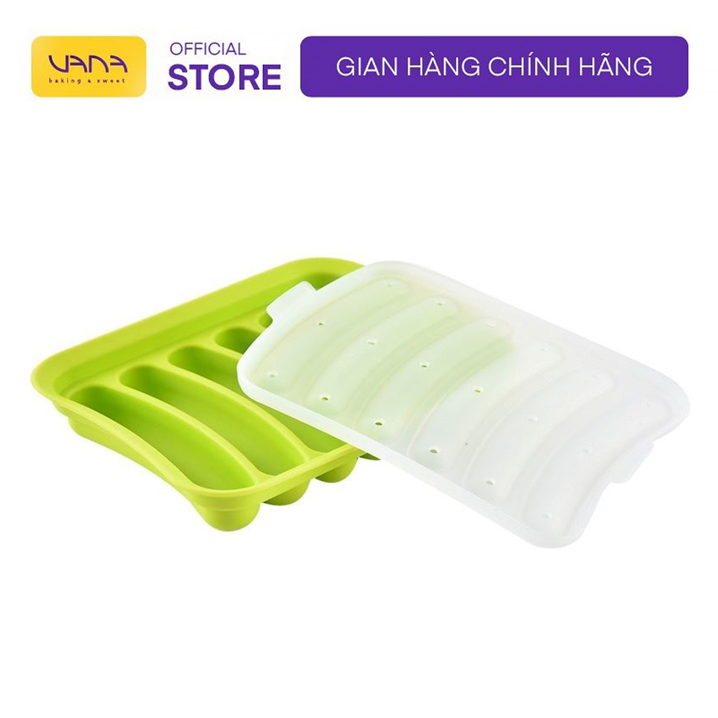 Khuôn silicon làm xúc xích, lạp xưởng