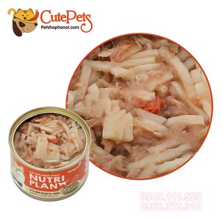 Pate lon Nutri Plan 160g cho mèo (Nhập Khẩu Hàn Quốc)