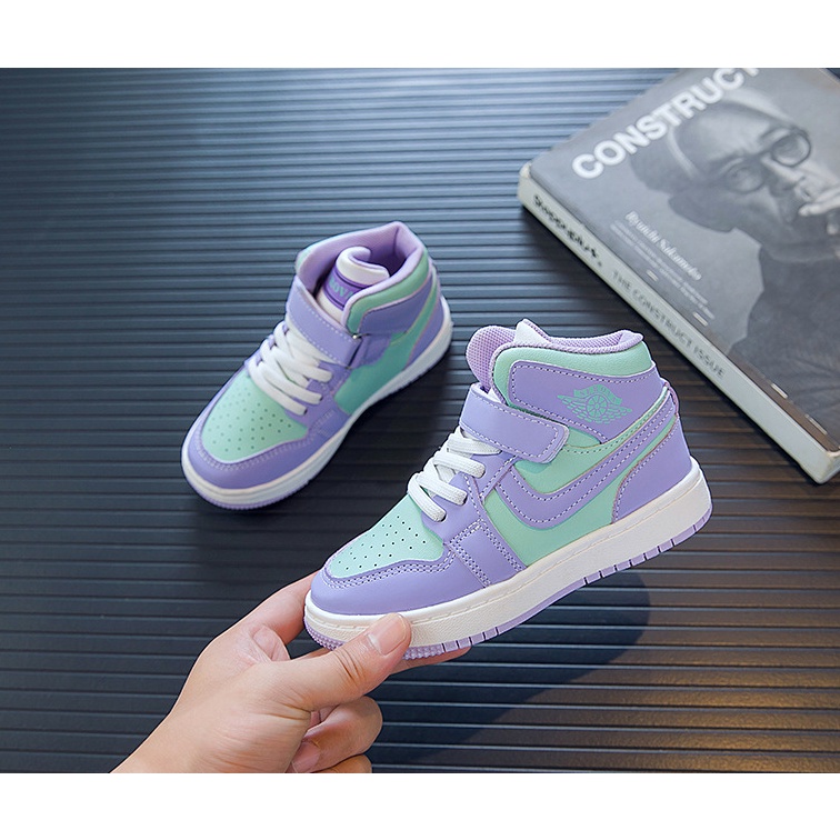 GIÀY THỂ THAO BÉ TRAI BÉ GÁI, GIÀY JD CAO CỔ CHO BÉ HÀNG QUẢNG CHÂU MẪU MỚI 2022 MÃ 2