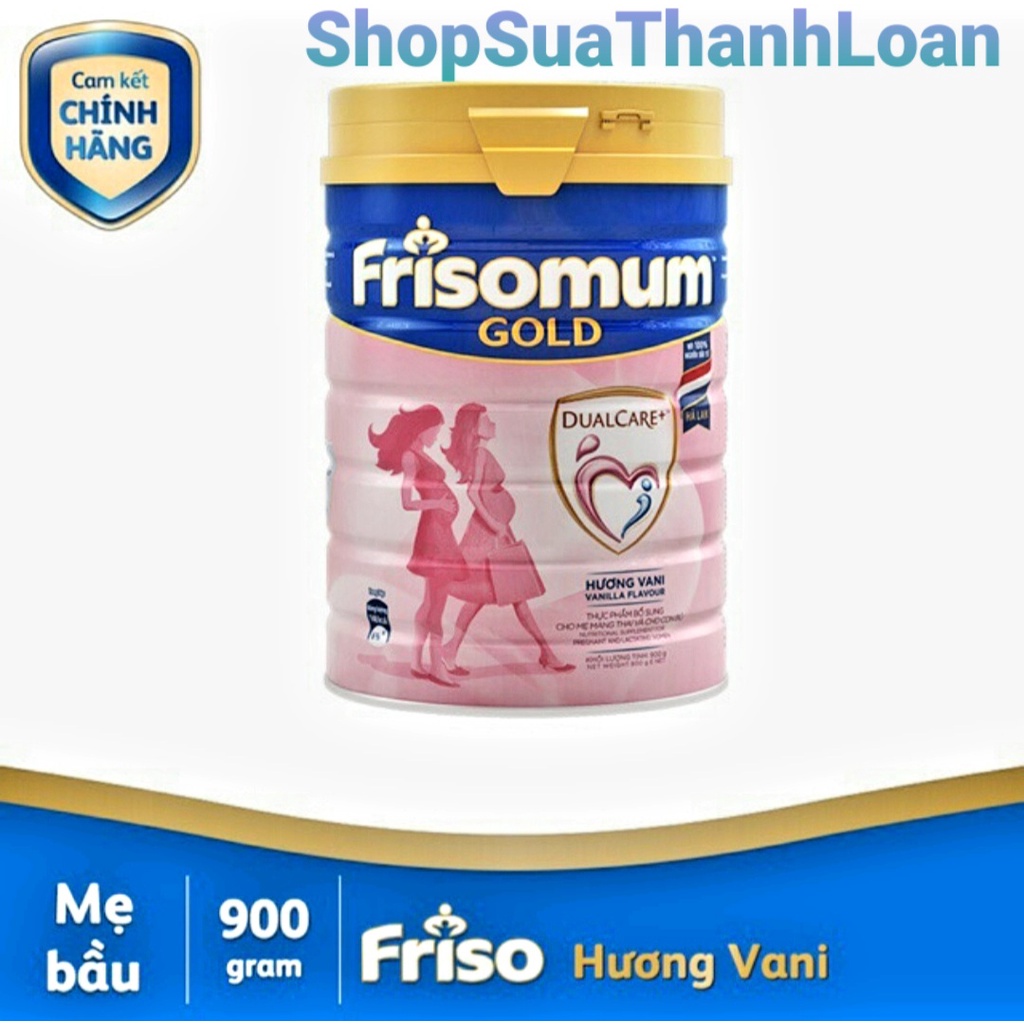 [HSD T4-2023] ]Sữa bột FRISOMUM GOLD Hương VANI 900G