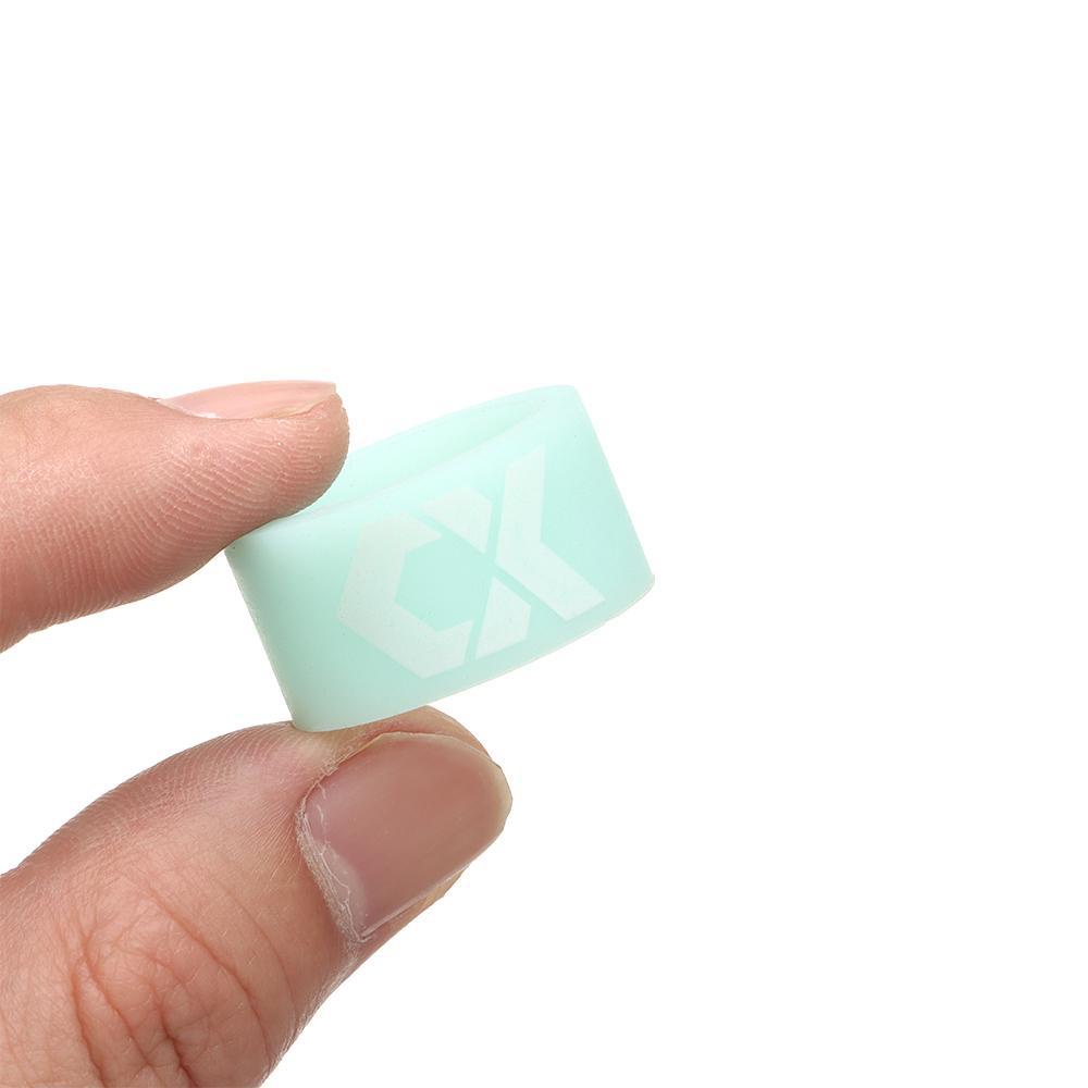 MUVAKO Vòng Silicone Tròn Gắn Cần Câu Cá Chống Trượt Tiện Dụng