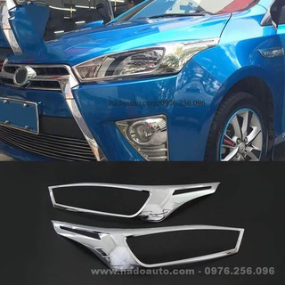 Ốp VIền Đèn Pha Hậu Toyota Yaris 2014 - 2018
