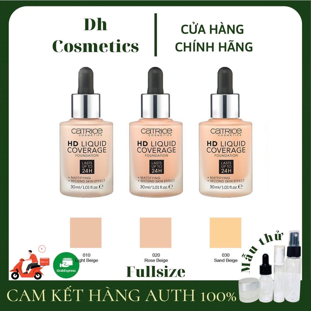 Kem nền Catrice HD 24h Liquid Coverage Foundation 30ML