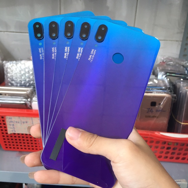 Nắp Lưng Huawei Nova 3i Xanh Zin Hàng Cao Cấp