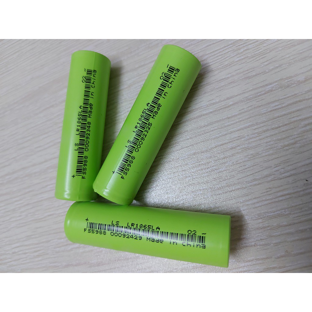 Cell pin LS Xanh 18650 dung lượng 2000mAh dòng xả cao 10C chuyên dùng cho máy khoan, máy bắt vít