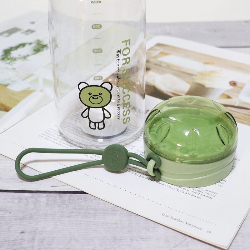 BÌNH ĐỰNG NƯỚC TRONG SUỐT TOUMTOU NHẬT BẢN 520 ML