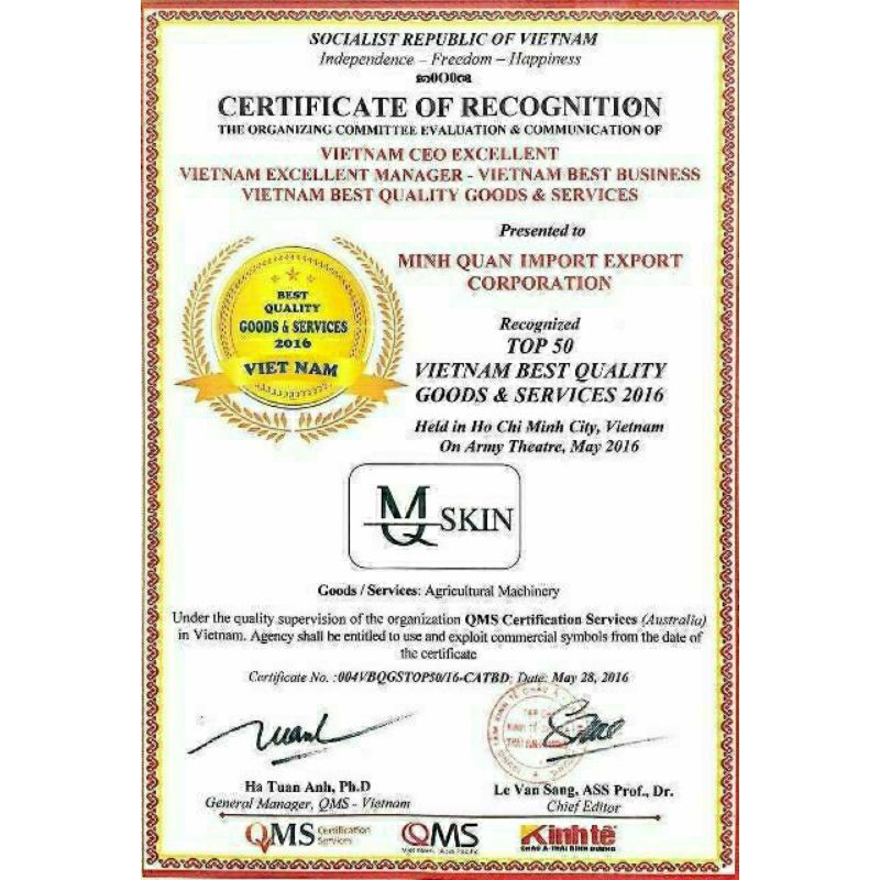 [CHÍNH HÃNG 💯%] Body Diệp Lục MQ Skin | BigBuy360 - bigbuy360.vn