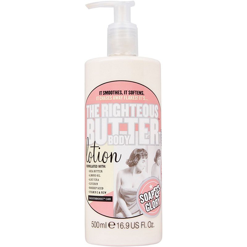 [TOP 1 SHOPEE] Dưỡng thể Soap &amp; Glory The Righteous Butter Body Lotion 500ml (Bill Anh)