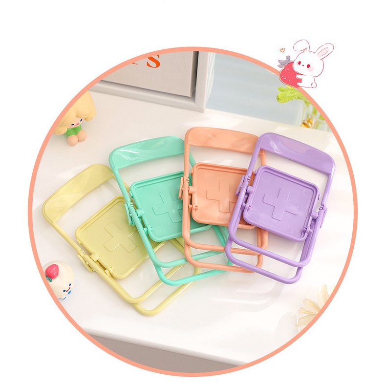 Giá Đỡ Điện Thoại Hình Ghế để điện thoại xem phim gấp gọn dễ thương Cute Shop.