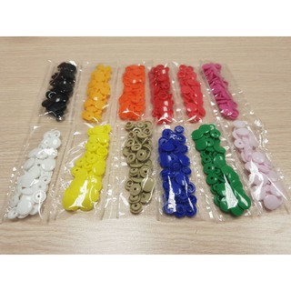 Cúc bấm nhựa 4 chi tiết T5 hiệu KAM or KHN Loại đẹp ( gói 20 cúc )