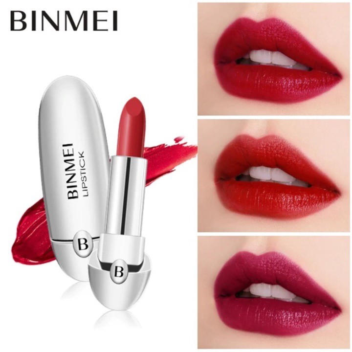 [Sỉ-Rẻ] Son lì mịn, bền màu, lâu trôi, cấp ẩm Binmei 8194 có gương [Lẻ-Sỉ] | BigBuy360 - bigbuy360.vn