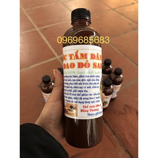 Nước Tắm Dân tộc dao đỏ sapa nguyên chất