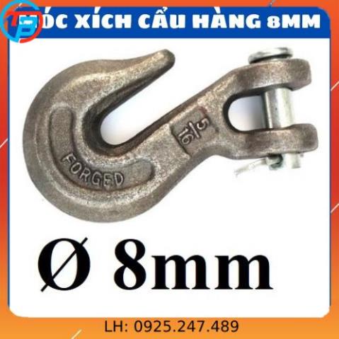 Móc xích đen 8mm (Ø 8mm) - CÁP THÉP THỦ ĐỨC