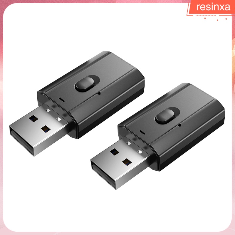 Set 2 Bộ Thu Phát Âm Thanh Usb 5.0 Cho Tv / Pc / Xe Hơi | BigBuy360 - bigbuy360.vn