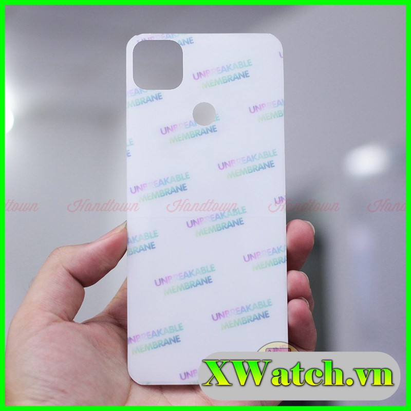 Miếng Dán PPF mặt lưng Redmi 9A / Redmi 9 / Redmi 9C Mi 10 Mi 11 Mi 11 lite chống trầy xước