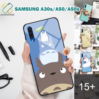 Ốp lưng Kính Samsung A30s/A50/A50s in 3D chủ đề Totoro