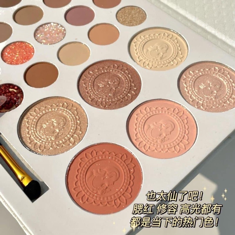Bảng phấn mắt frank color