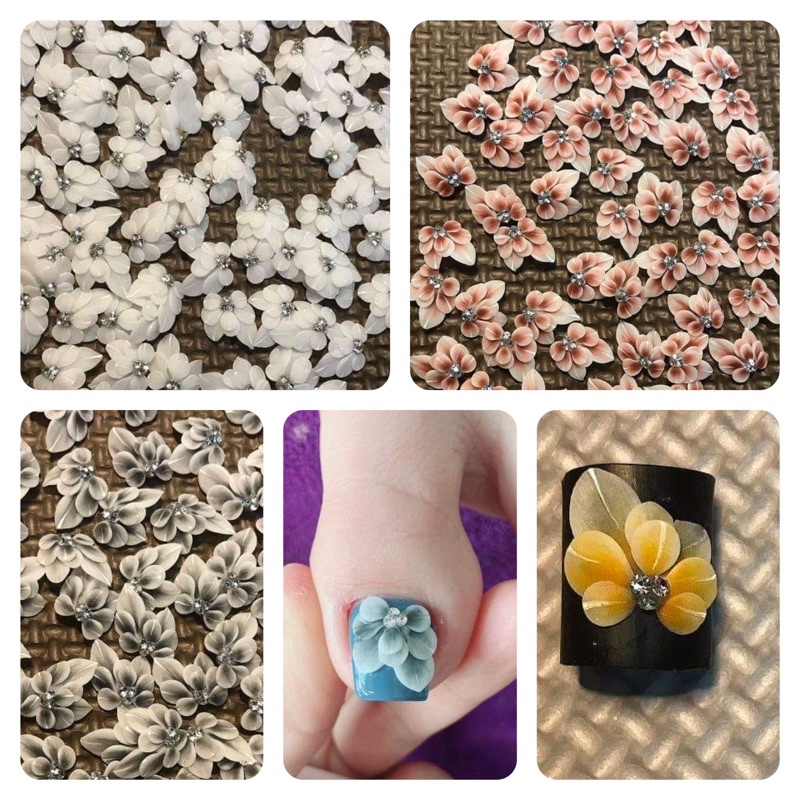 Hoa Bột Nail Chân 9K/B Giá 1 Bông