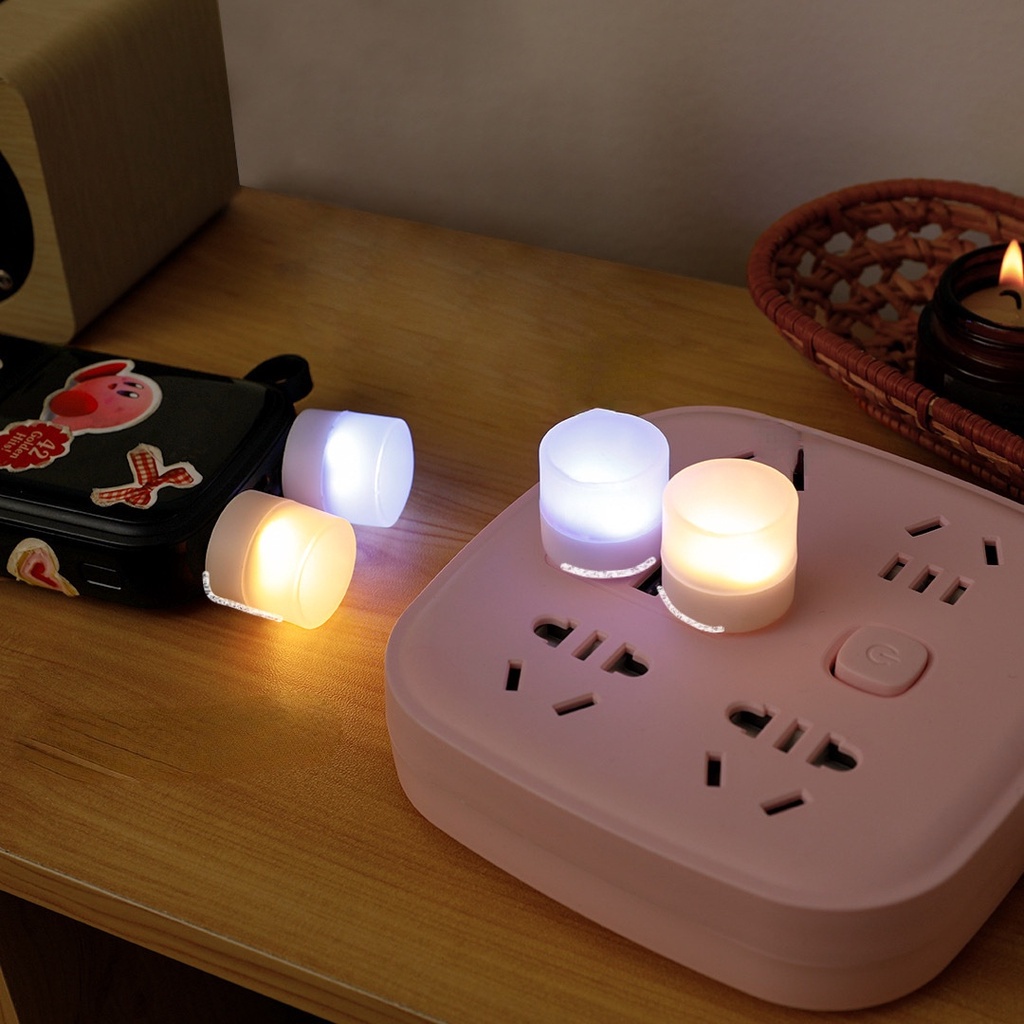 Đèn LED Tròn USB Bảo Vệ Mắt Dùng Trong Trường Hợp Khẩn Cấp