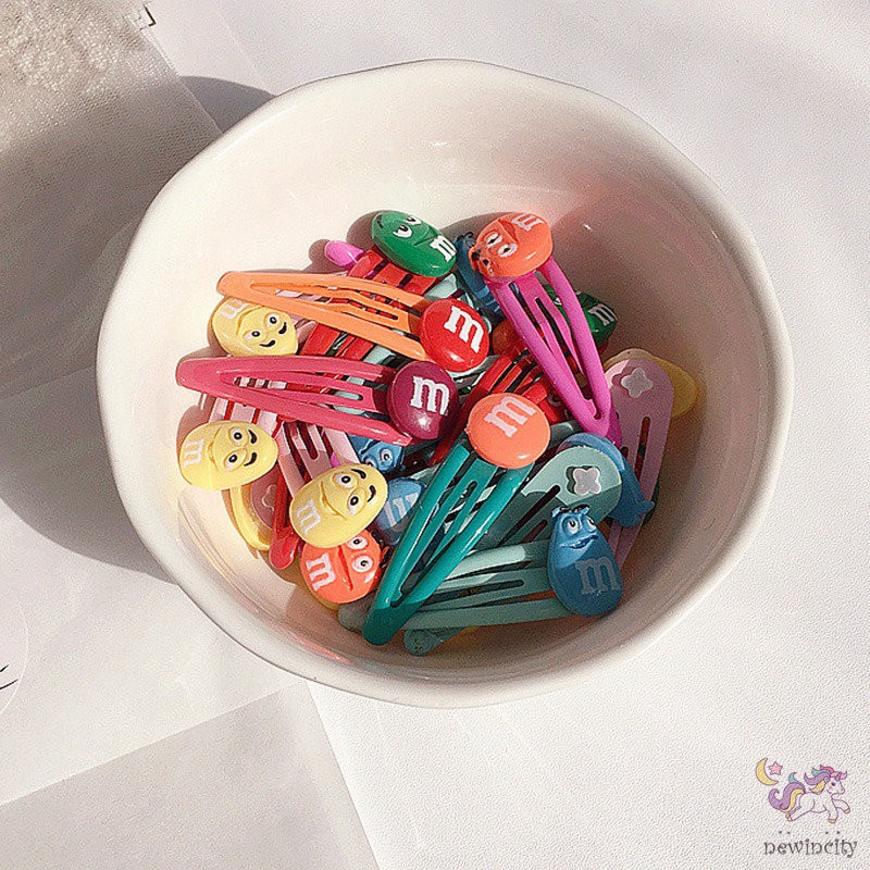 Kẹp Tóc Thiết Kế Hoạt Hình Phong Cách Hàn Quốc Đáng Yêu Dành Cho Bé Gái