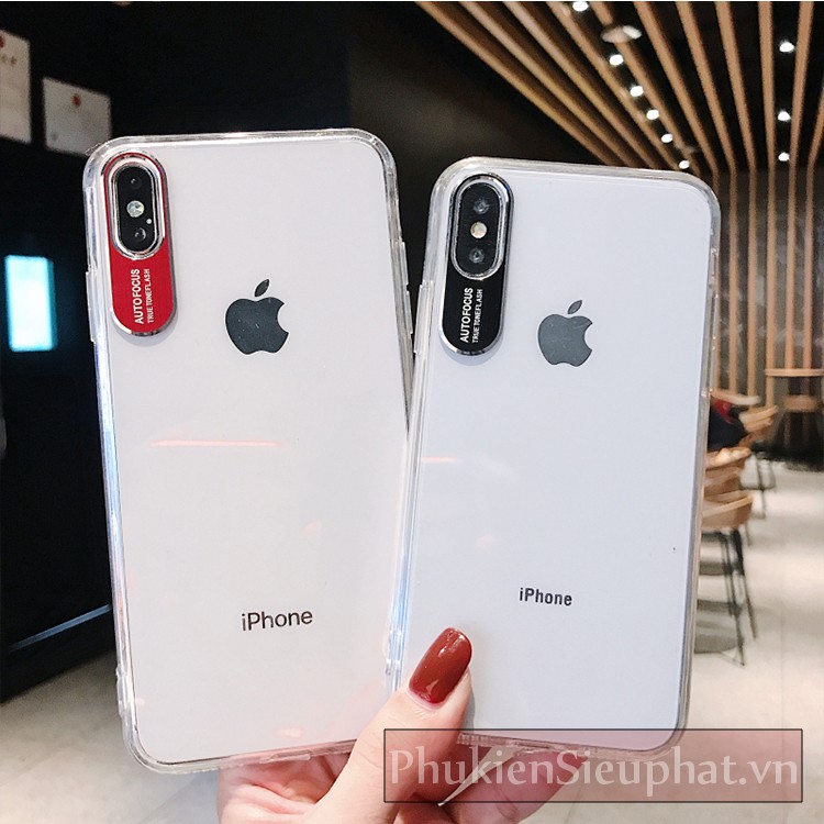 Ốp IPHONE AUTO FOCUS Chính Hãng KHÔNG_Ố_MÀU + #BẢO_VỆ_CAMERA ( Ảnh + Video thật)