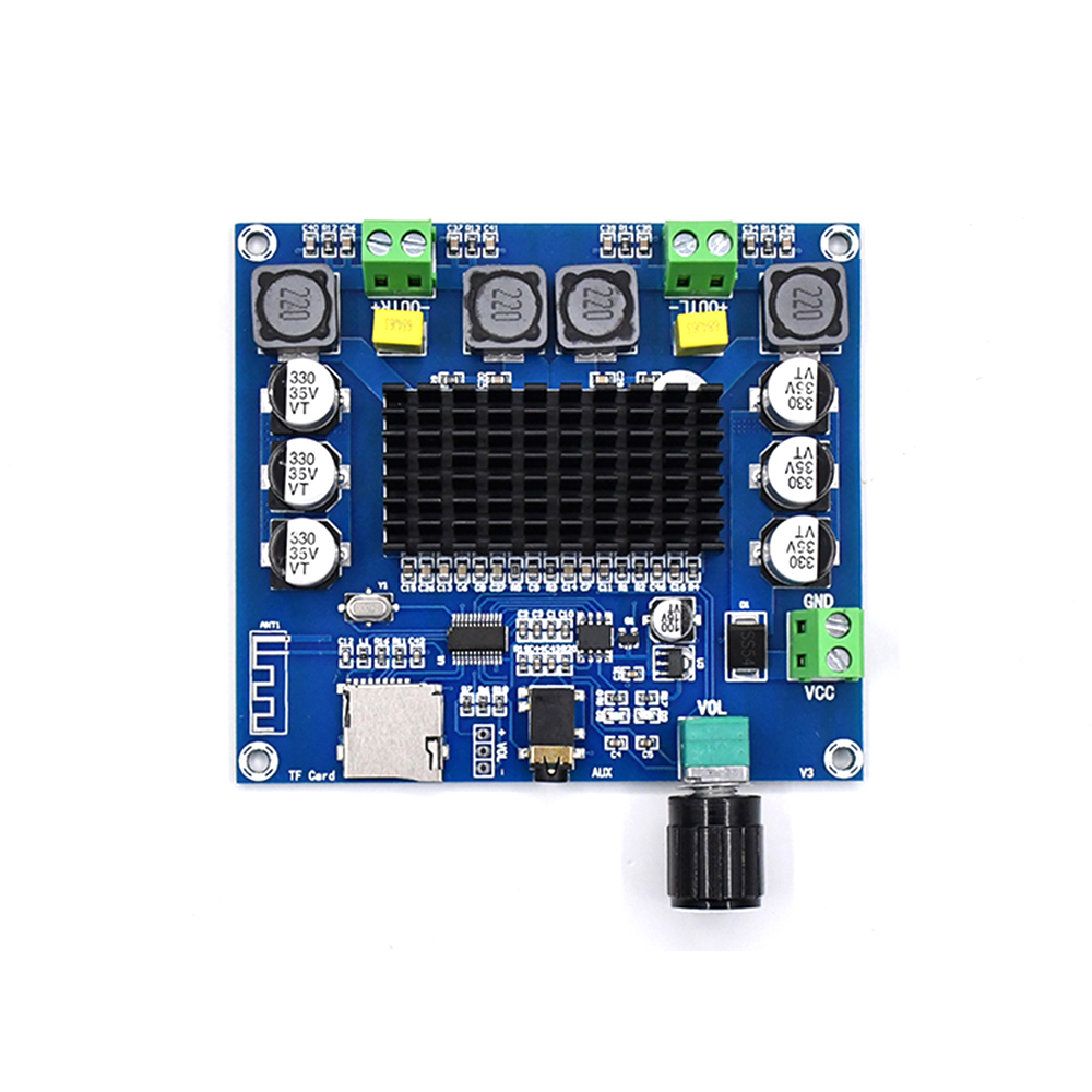 Bảng Mạch Khuếch Đại Âm Thanh XH-A105 2x100W Hỗ Trợ Thẻ TF AUX Bluetooth 5.0 TDA7498