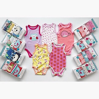 SET 5 BỘ BODY CHIP BODYSUIT CARTER SÁT NÁCH MÙA HÈ CHO BÉ