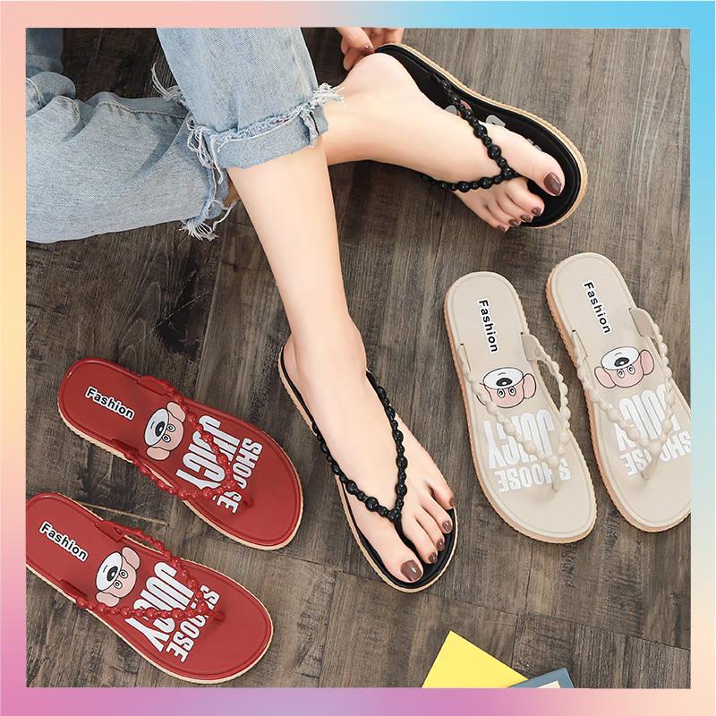 Dép tông nữ Dép Đi Trong Nhà Chống Trượt Kiểu Dáng Dễ Thương Xinh Xắn