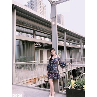 Đầm voan hoa nhí