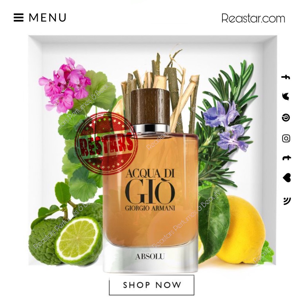 Nước hoa Giorgio Armani Acqua Di Giò Absolu EDP 5ml/10ml