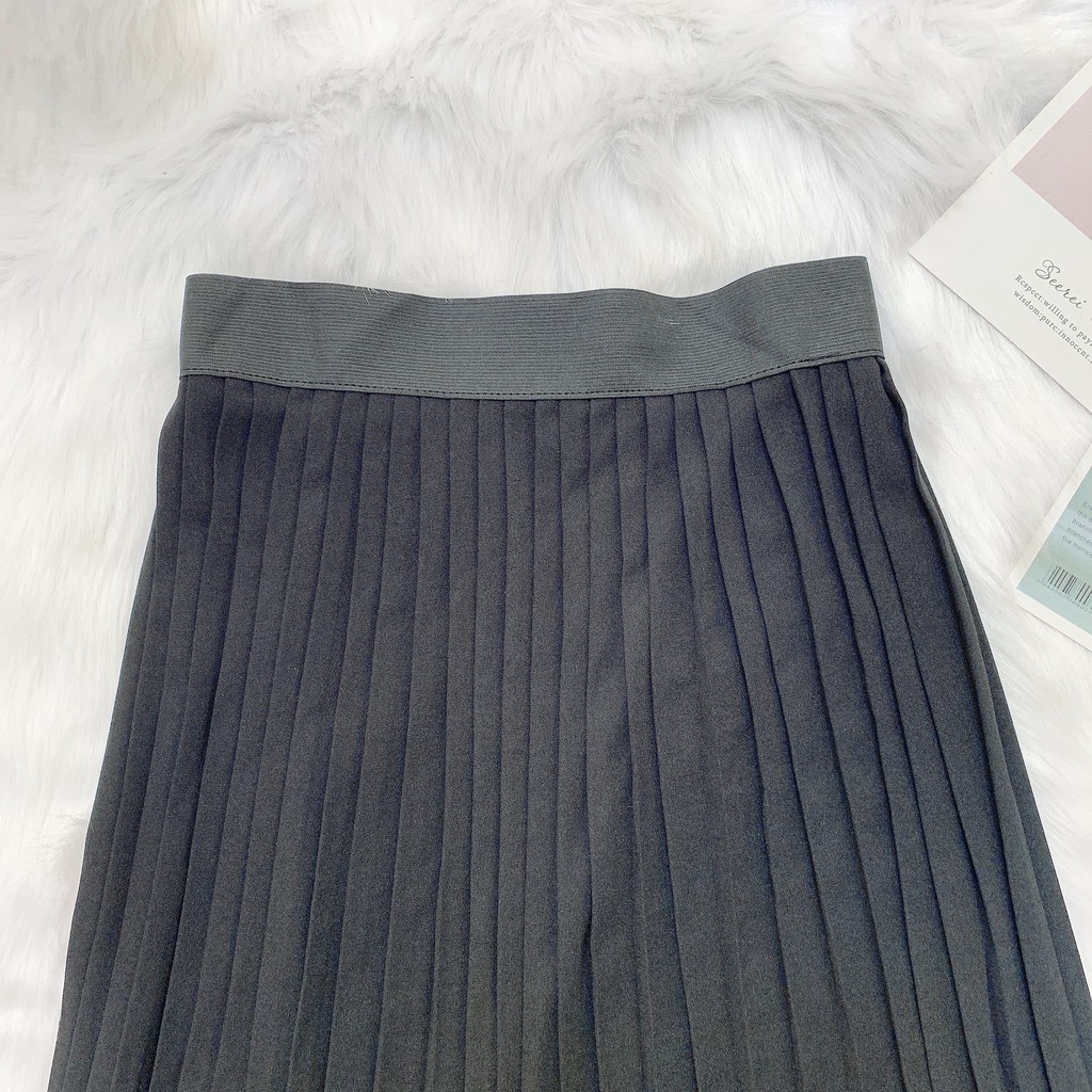 Chân váy dài xếp ly công sở cạp trơn chất liệu cao cấp - Mã CV291 | BigBuy360 - bigbuy360.vn