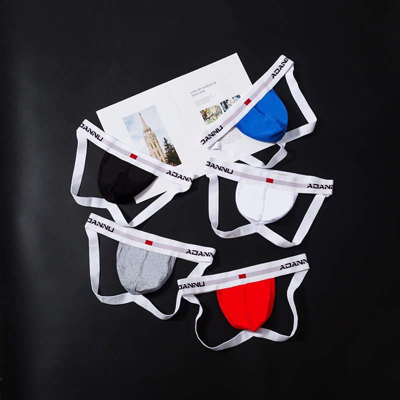 Quần Jockstrap Nam ADANNU Chất Cotton Thoáng Khí - Dạng dây nâng mông JOCKSTRAPS SEXY (AD46)