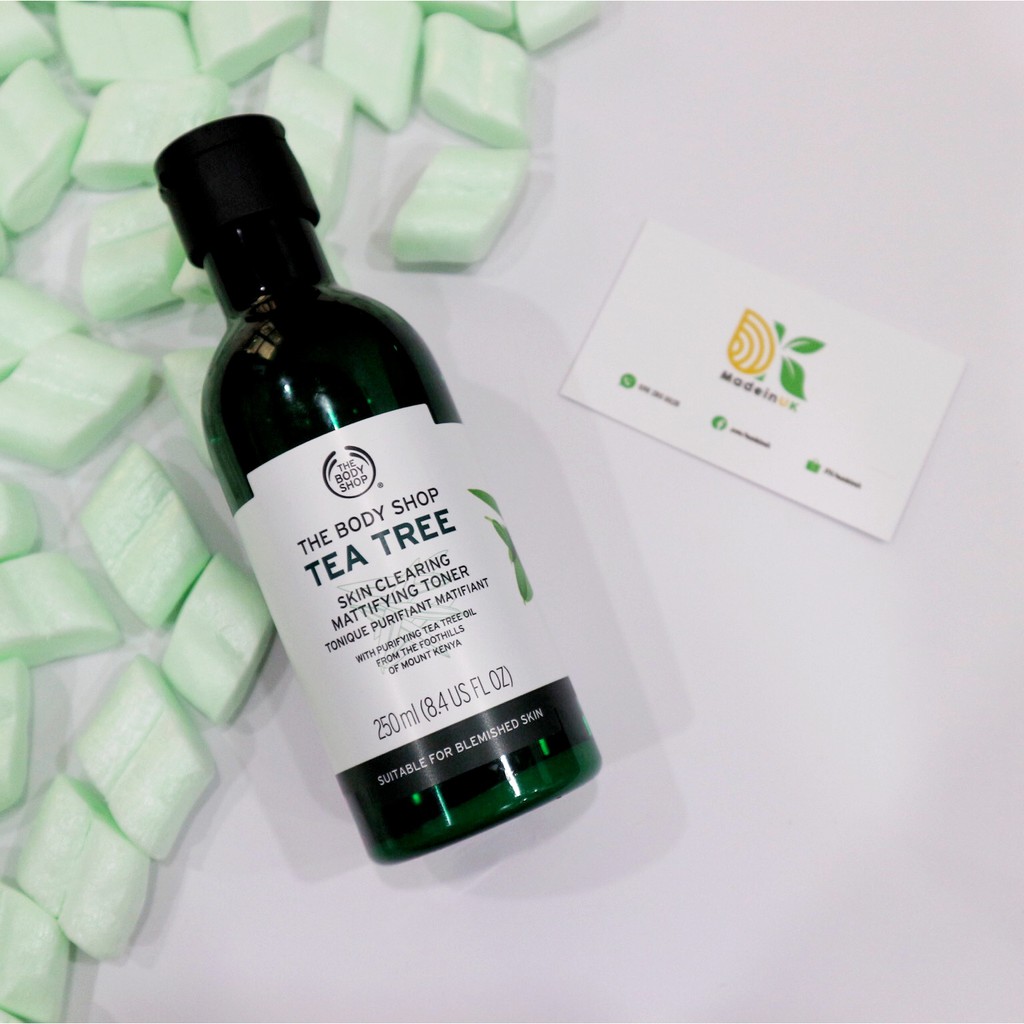 Toner Da Dầu Mụn The Body Shop Tea Tree - Skin Clearing Mattifying Toner | BigBuy360 - bigbuy360.vn
